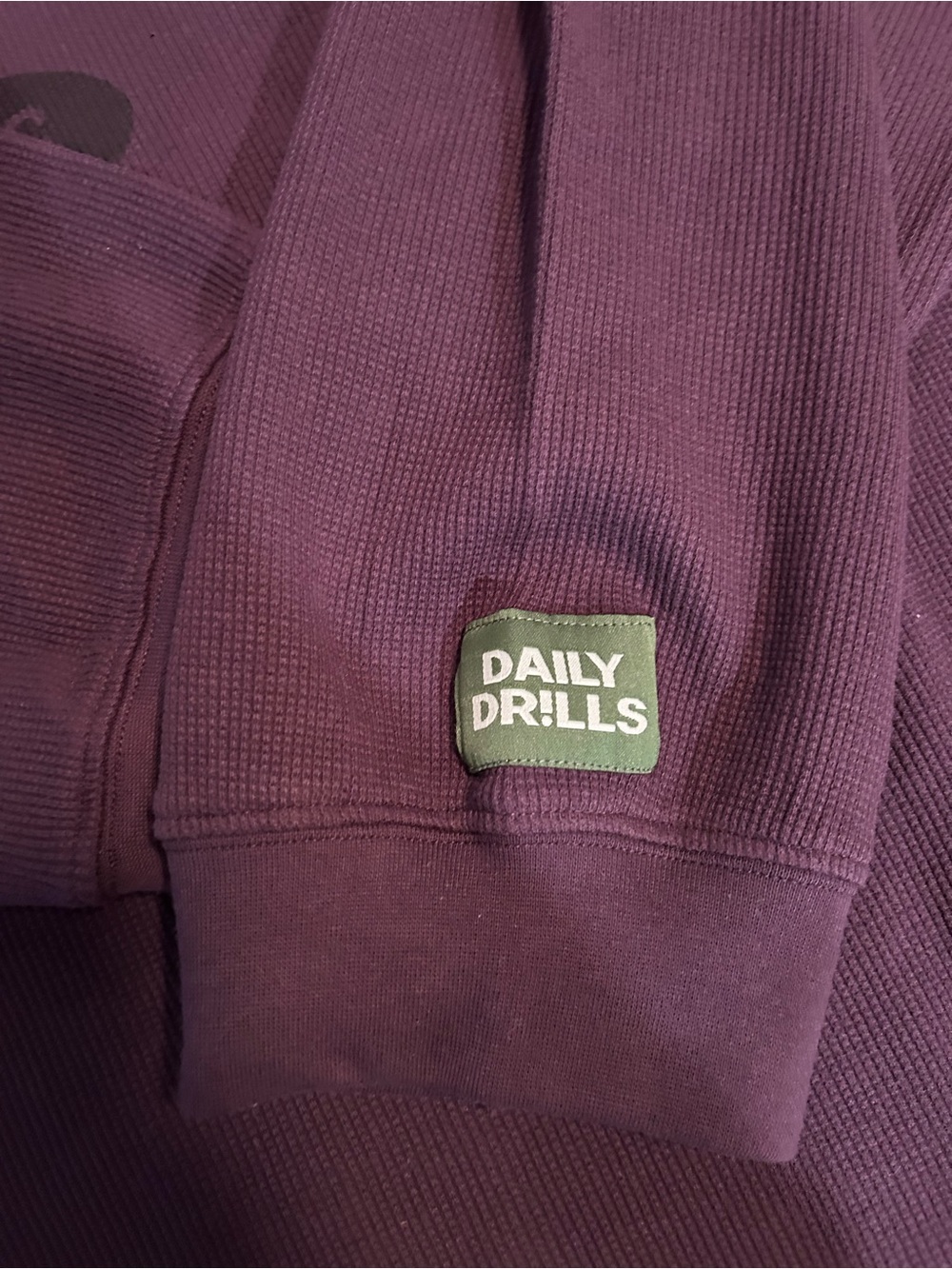 Daily Drills x Driscoll's Daily Thermal + Resort Shorts Set - Plum Size M/L NWT - Picture 5 of 15
